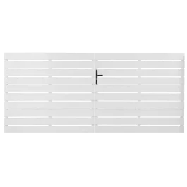 Portail battant PVC standard LYON blanc