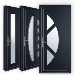 Portes entrée PVC - Réf : I800006 - Béton & Co