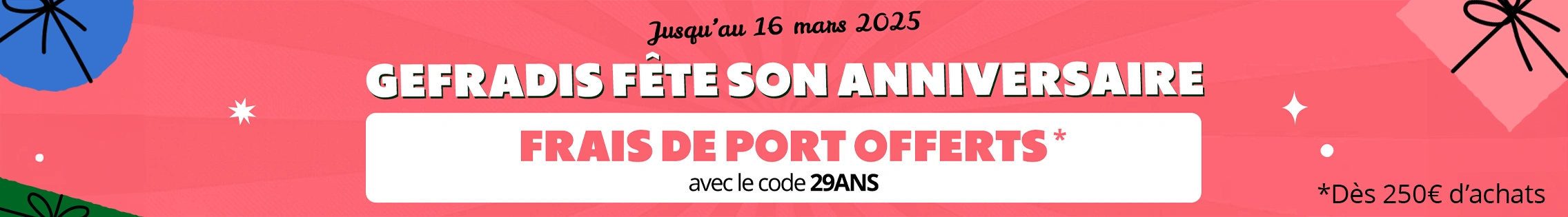 frais de port offert